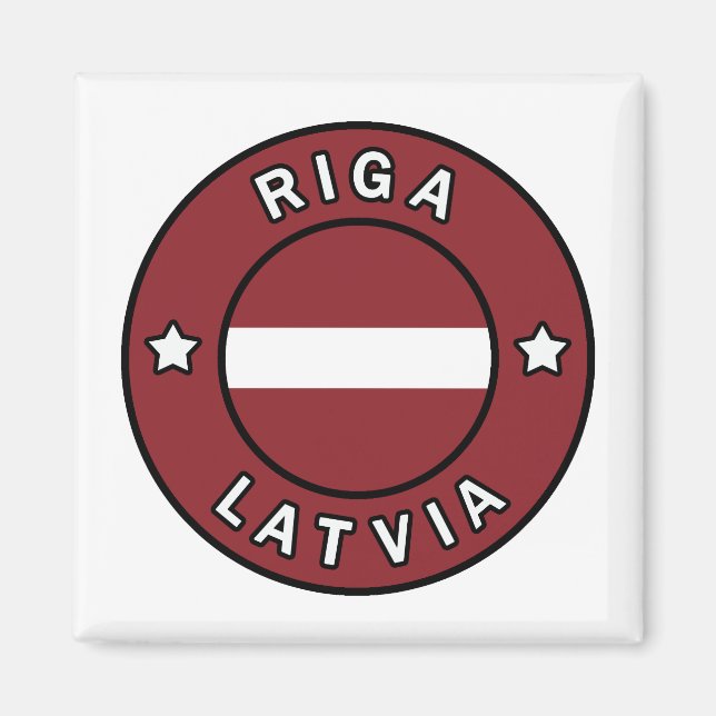 Riga Lettland Magnet (Vorne)