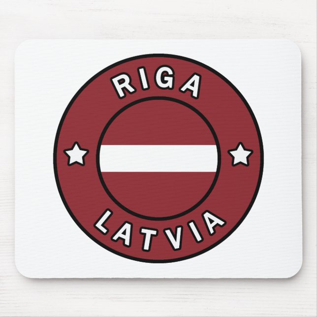 Riga Lettland Mousepad (Vorne)