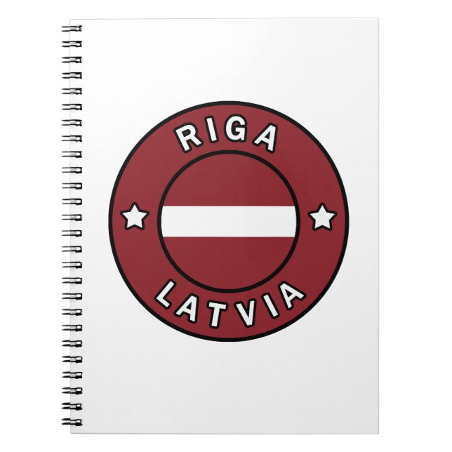 Riga Lettland Notizblock (Vorderseite)