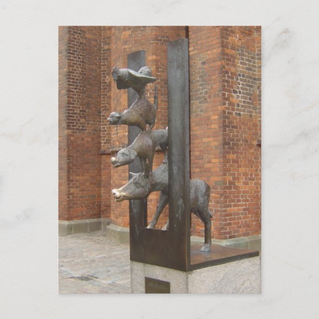 Riga Lettland Postkarte (Vorderseite)