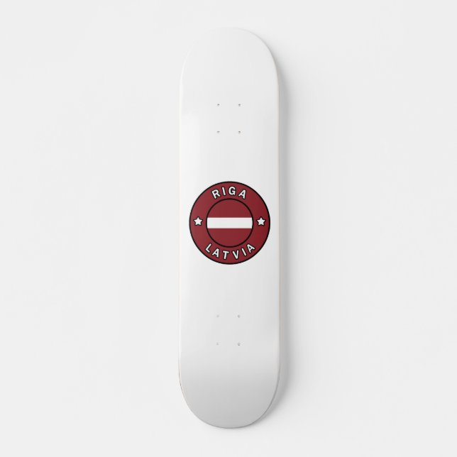 Riga Lettland Skateboard (Vorne)