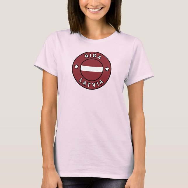 Riga Lettland T-Shirt (Vorderseite)