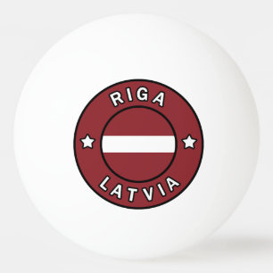 Riga Lettland Tischtennisball