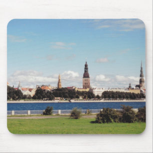 Riga (Panoramablick) Mousepad
