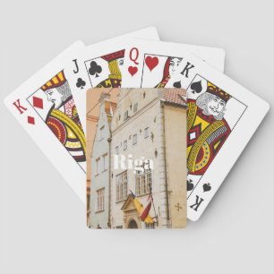 Riga-Stadtbild flexibler Photo-Magnet Spielkarten