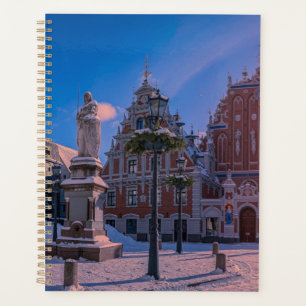 Riga Town Hall Platz im Winter Planer