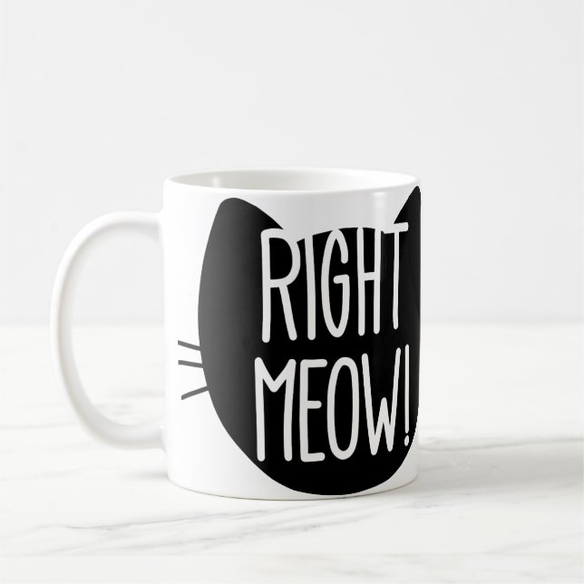 _right Meow! Kaffeetasse (Links)