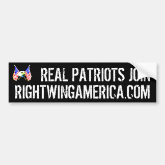 Rightwingamerica.com Autoaufkleber
