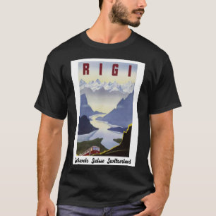 Rigi, Switzerland Vintage Travel T-Shirt