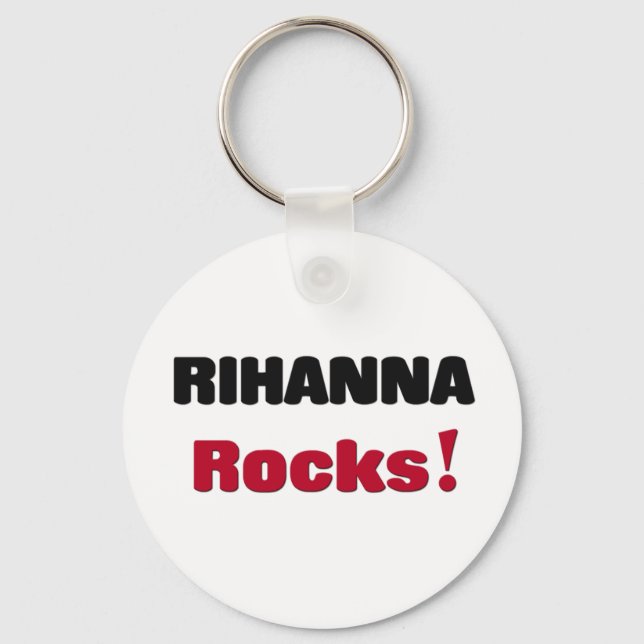 Rihanna Rocks Schlüsselanhänger (Vorderseite)