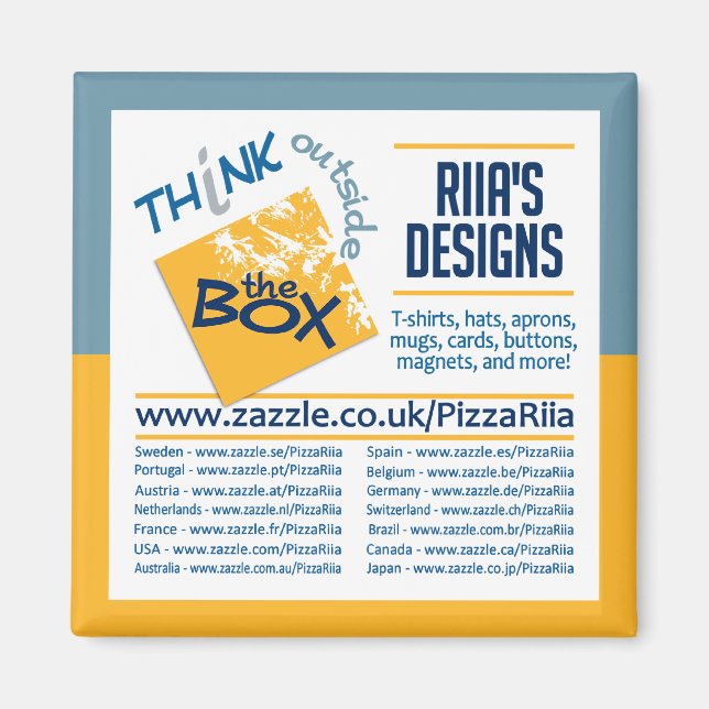 Riias Designmagnet Magnet (Vorne)