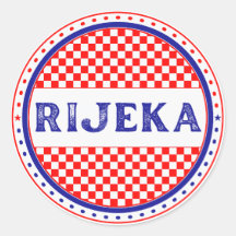 Rijeka City Pride Emblem – Kroatische Identität
