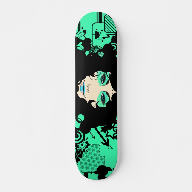 RiJUA STUDIOS: Garafika Skateboard (Vorne)