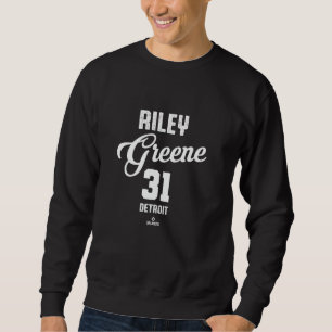 Riley Greene 31 Detroit Baseball Vintag MLBPA Sweatshirt