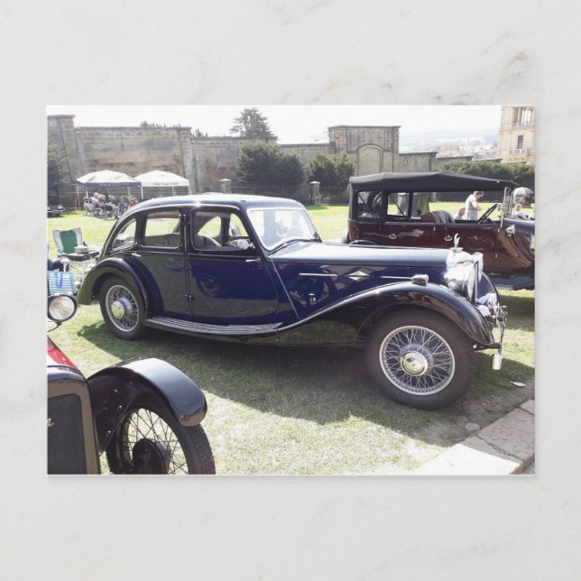 Riley Kestrel Sports Saloon Postkarte (Vorderseite)