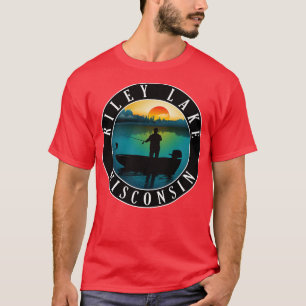 Riley Lake Wisconsin Fischerei T-Shirt