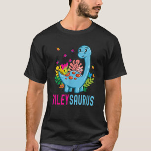 RILEYSAURUS Personalisierter Name RILEY Dino Dinos T-Shirt