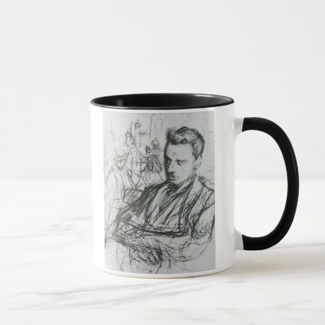 Rilke - Skizze Tasse (Rechts)