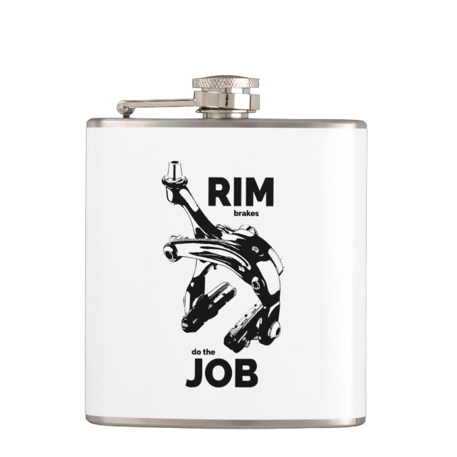 Rim Brakes machen den Job-Cycling Flachmann (Vorderseite)
