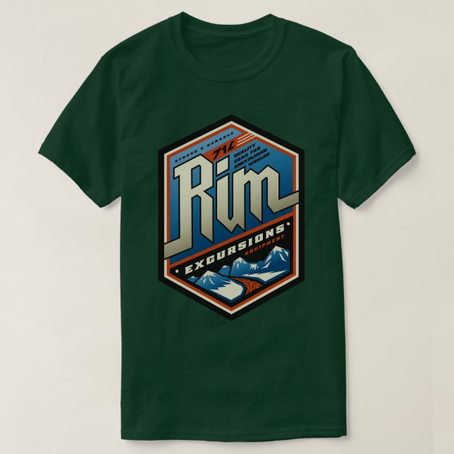 Rim Exkursionen T-Shirt (Design vorne)