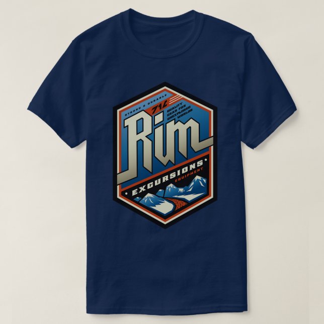 Rim Exkursionen T-Shirt (Design vorne)