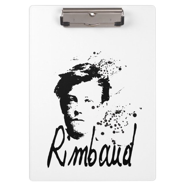 RIMBAUD-Zwischenablage Klemmbrett (Vorderseite)