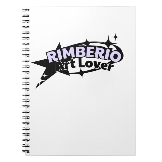 Rimberio Art Lover Logo Notizblock (Vorderseite)