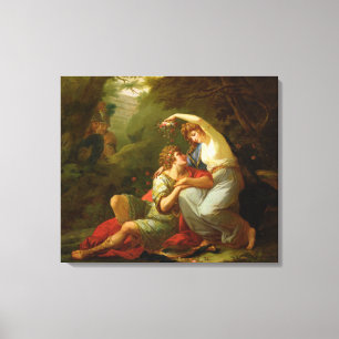 Rinaldo und Armida, 1771 (Öl auf Leinwand) Leinwanddruck