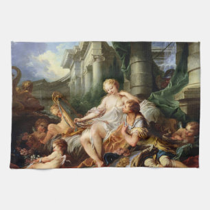 Rinaldo und Armida von François Boucher Geschirrtuch