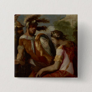 Rinaldo und das Spiegel-Schild, c.1650-55 Button