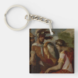 Rinaldo und das Spiegel-Schild, c.1650-55 Schlüsselanhänger