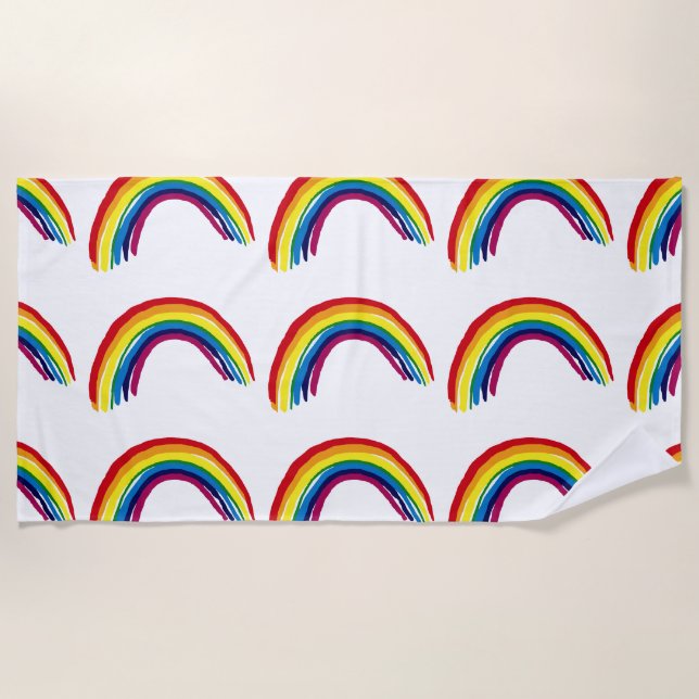 RINBOW BEACH TOWELS STRANDTUCH (Vorderseite)
