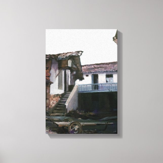 Rincón de Centulle (Lugo)/Nook of Centulle (Lugo) Leinwanddruck (Vorderseite)