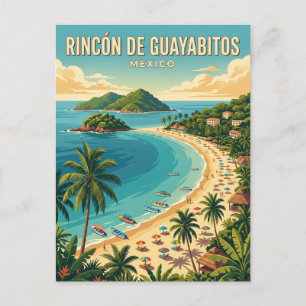 Rincón de Guayabitos Mexiko Postkarte