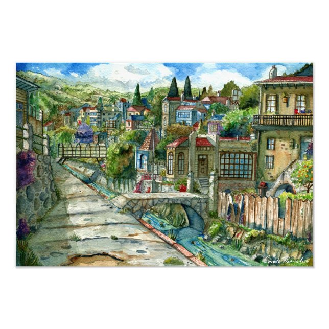 Rincón de un Quilpué imaginario  Fotodruck (Vorne)