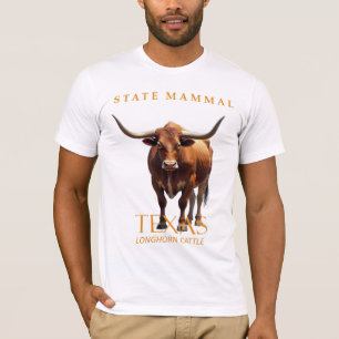 Rind aus Texas Territorium T-Shirt