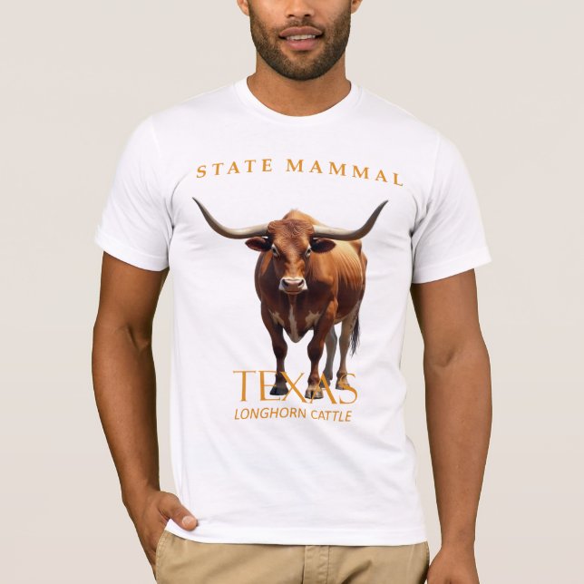 Rind aus Texas Territorium T-Shirt (Vorderseite)