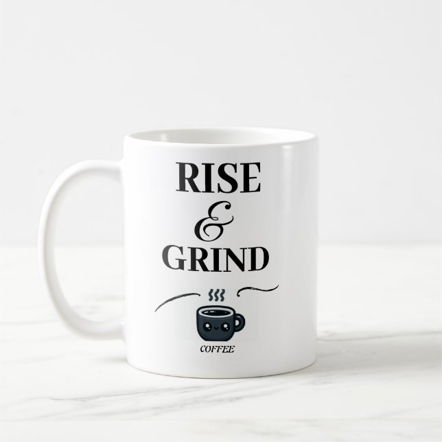 Rind und Grind/Premium Design/Kaffeemaschine Tasse (Links)