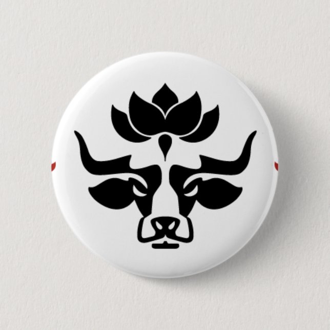 Rinder Button (Vorderseite)
