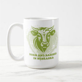 Rinder geboren und aufgezogen kaffeetasse