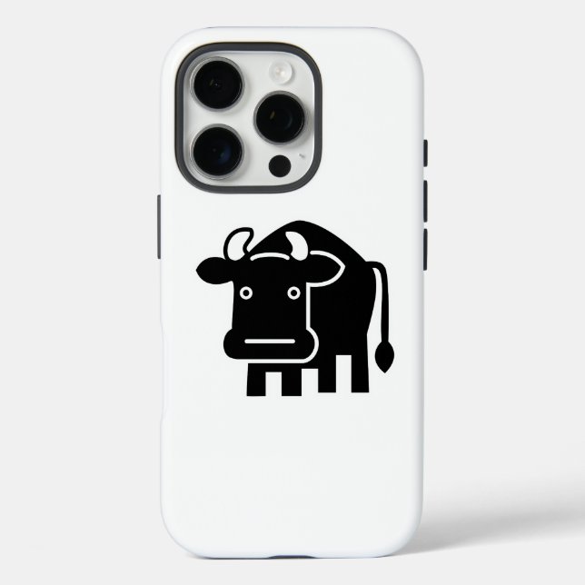 Rinder iPhone 16 Pro Hülle (Rückseite)