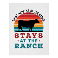 Rinder-Rancher, was auf der Ranch passiert