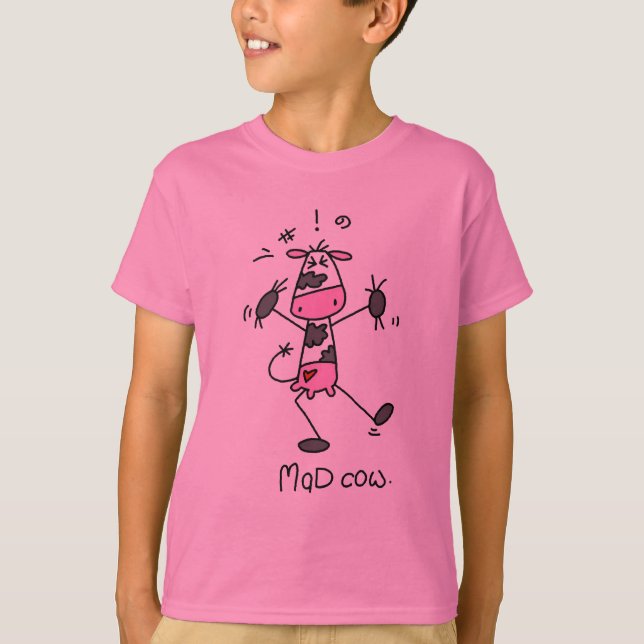 Rinderwahn-T-Shirts und Geschenke T-Shirt (Vorderseite)