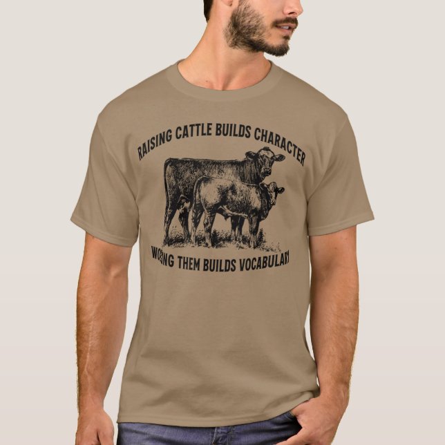 Rinderzucht T-Shirt (Vorderseite)