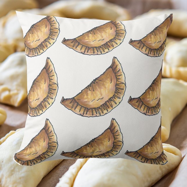Rindfleisch Empanadas Spanisch Lateinamerikanische Kissen (Empanada pillow)