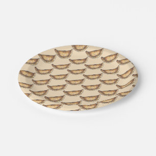 Rindfleisch Empanadas Spanisch Lateinamerikanische Pappteller