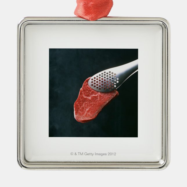 Rindfleisch Ornament Aus Metall (Vorne)