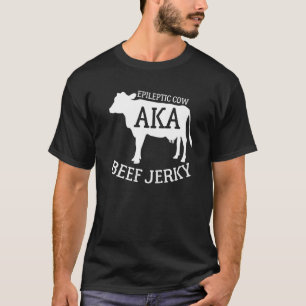 Rindfleisch-Witz epileptische Kuh T-Shirt