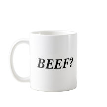 RINDFLEISCH? Wort-Tasse