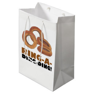Ring-a-Ding-Zwiebel Hochzeit Verlobung Glückwunsch Mittlere Geschenktüte